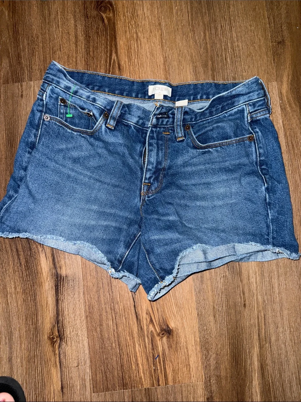 J. Crew Blue Denim Cutoff Jean Shorts
